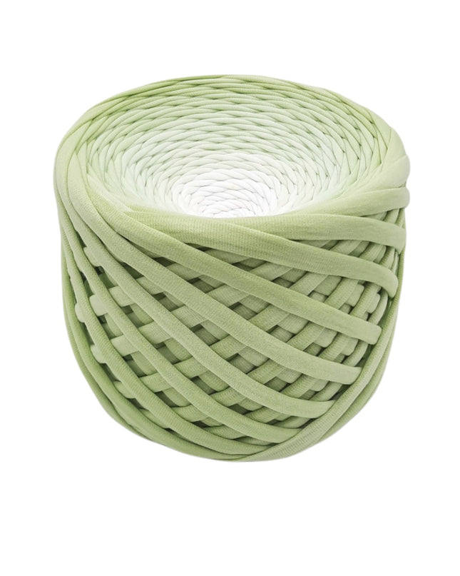 green hombre T-shirt yarn for crochet bags, purse, baskets