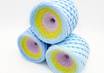 Пряжа ручного крашения №1