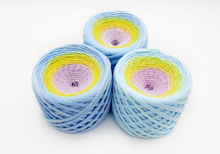 Пряжа ручного крашения №1