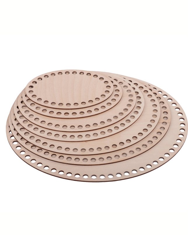 Овальное донышко для корзины